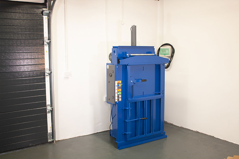 60 auto baler in stockroom