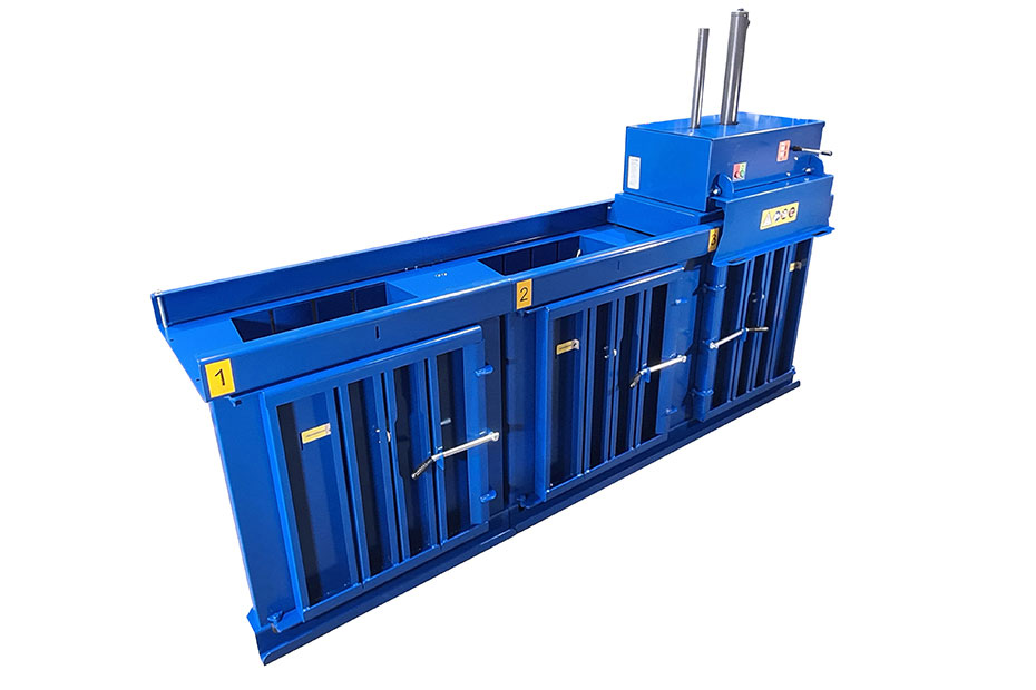 3 chamber vertical baler